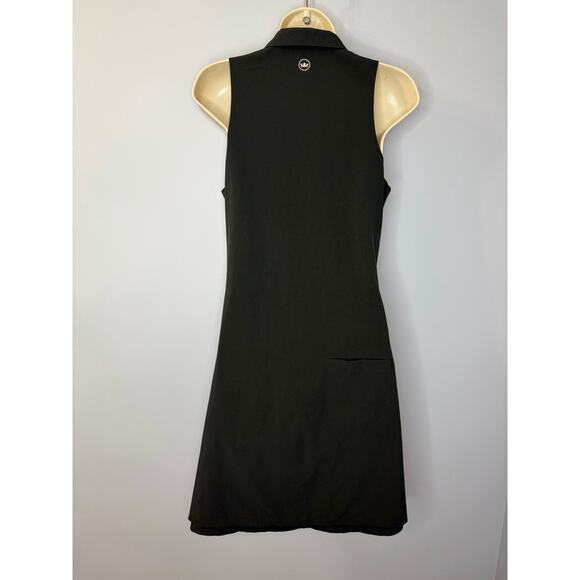 Peter Millar Carner Sleeveless Sport Golf Dress Crown Sport Black  Sz S - Picture 10 of 14